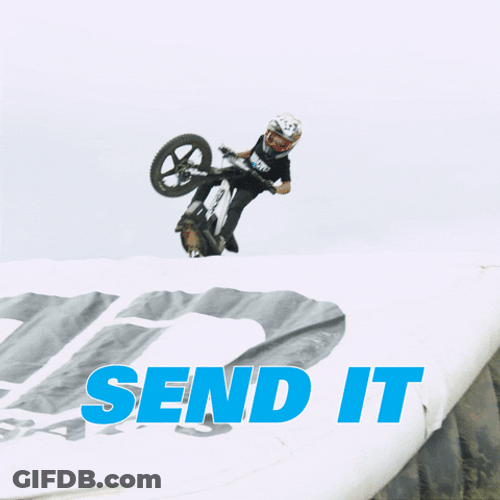 Bike Flying Stunt Full Send GIF