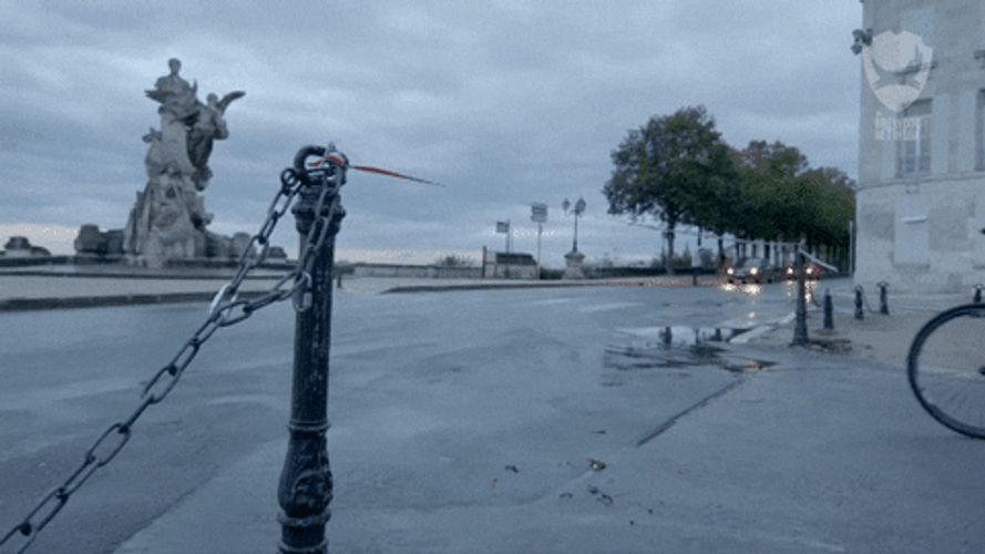 Bikers Celebrating After Crossing Finish Line GIF