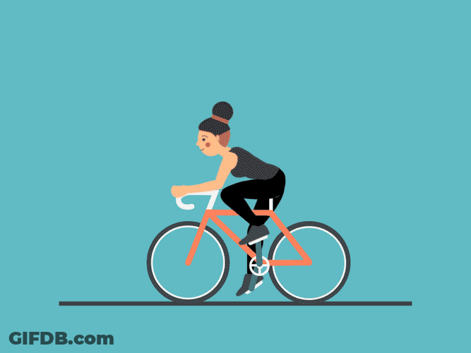Biking Cyclist Fitness Ride GIF