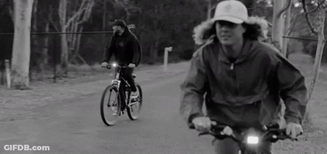 Biking Duo Outdoor Ride GIF