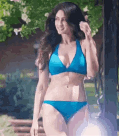 Bikini Model Indian Deepti Sati Walk GIF
