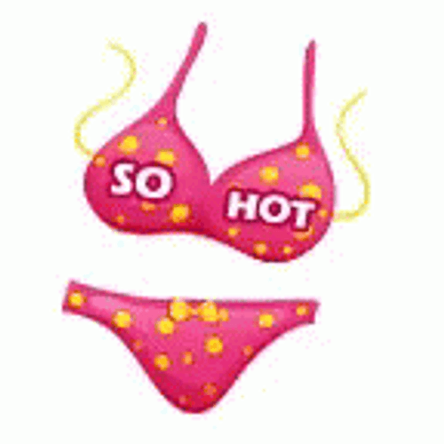 Bikini So Hot Animation GIF