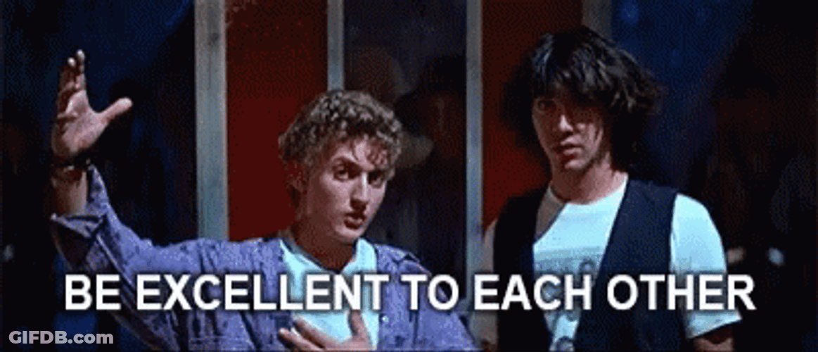 Bill And Ted Be Excellent Adventure GIF