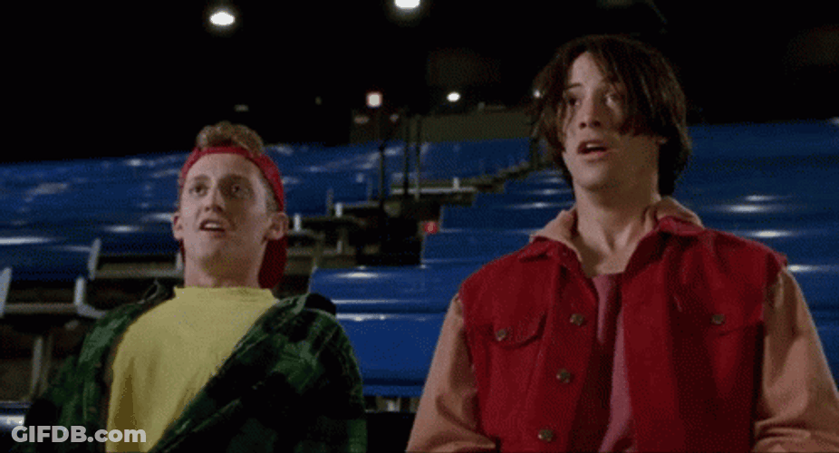 Bill And Ted Excellent Bogus Journey GIF