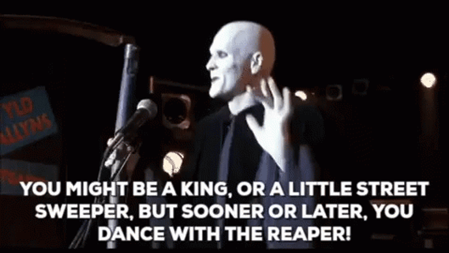 Bill And Ted Grim Reaper Mocking GIF
