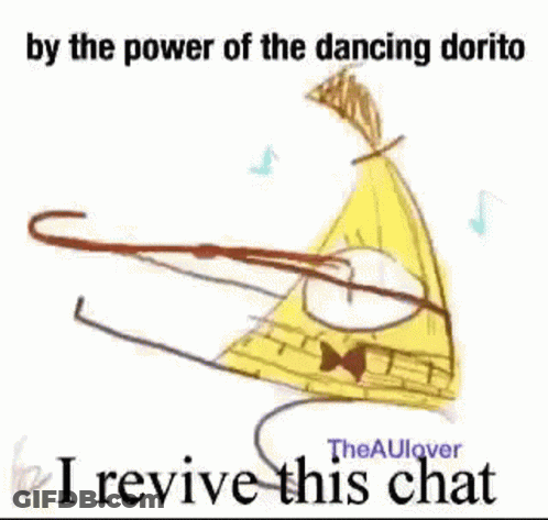 Bill Cipher By The Power Of The Dancing Dorito GIF