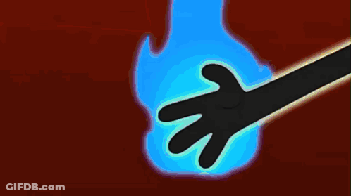 Bill Cipher Holding Knife In Front Of Pyramid GIF
