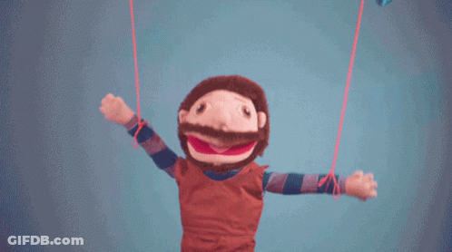 Bill Cipher Holding Wand With Number 1 On Head GIF