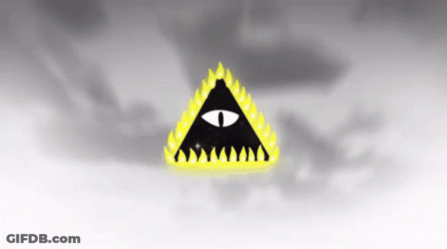 Bill Cipher Magic Is Out GIF