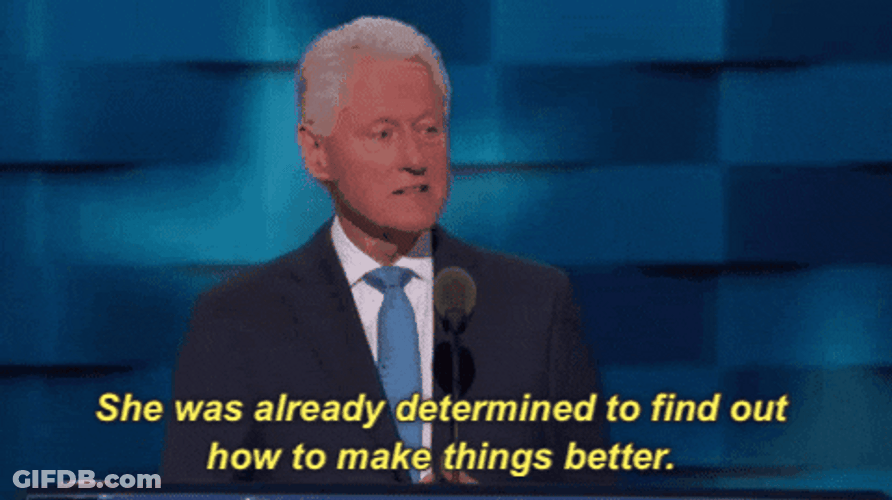 Bill Clinton Balloons Speech GIF