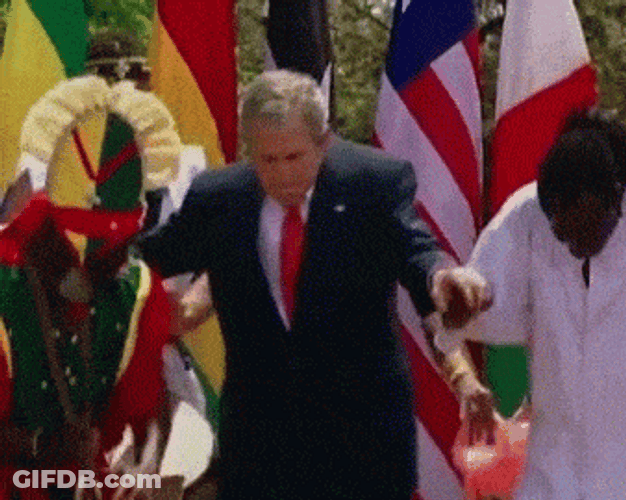 Bill Clinton Playing Drum GIF