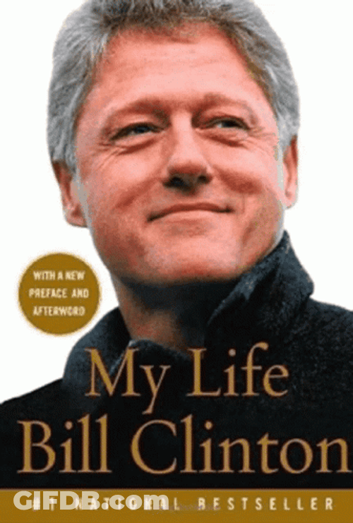 Bill Clinton Wink Eye GIF