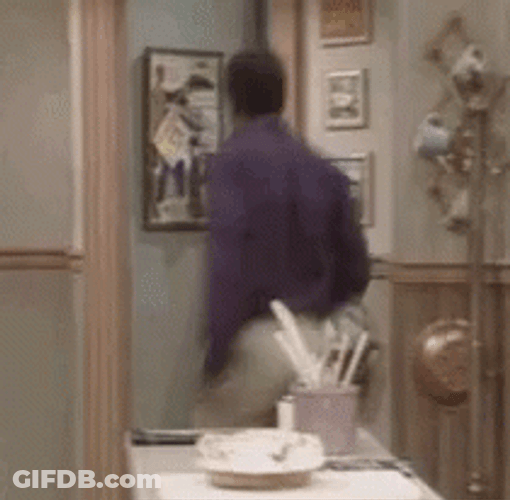 Bill Cosby Opens The Door GIF