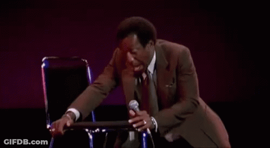 Bill Cosby Stage Fright GIF