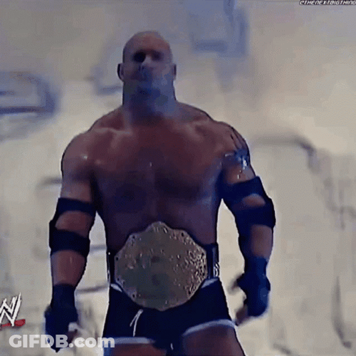 Bill Goldberg Explosive Entrance GIF