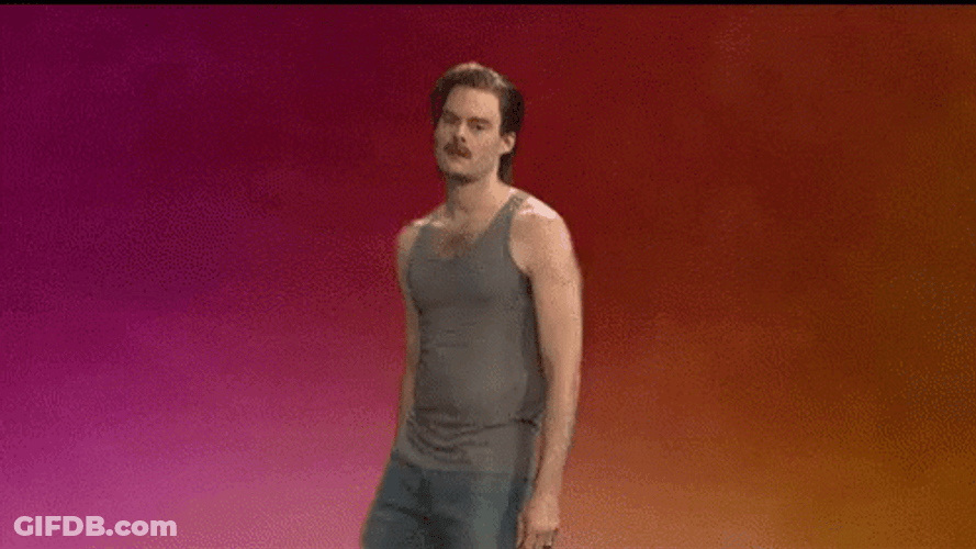Bill Hader Dance Twirling GIF