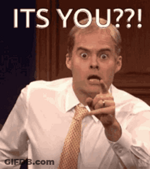 Bill Hader It's You From SNL Episode GIF