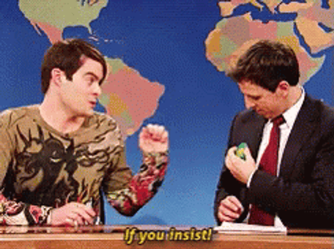 Bill Hader Kiss On Screen GIF