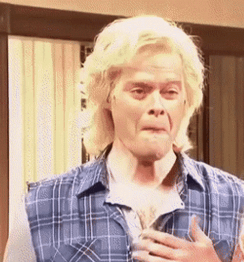 Bill Hader Laughs Silent GIF