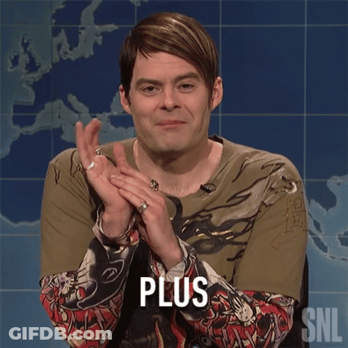 Bill Hader Plus GIF