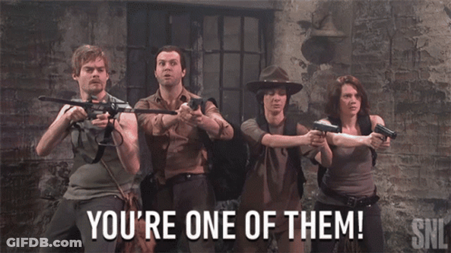 Bill Hader You're One Of Them GIF