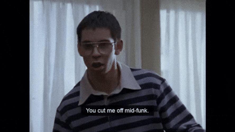 Bill Huverchuck Match My Freak Cut Me Off Mid Funk GIF