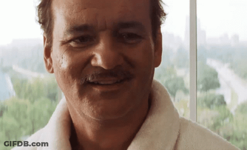 Bill Murray Big Grin GIF