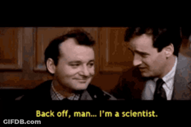 Bill Murray Caddyshack Back Off GIF