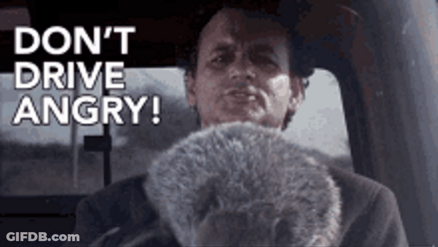 Bill Murray Caddyshack Don't Drive Angry GIF
