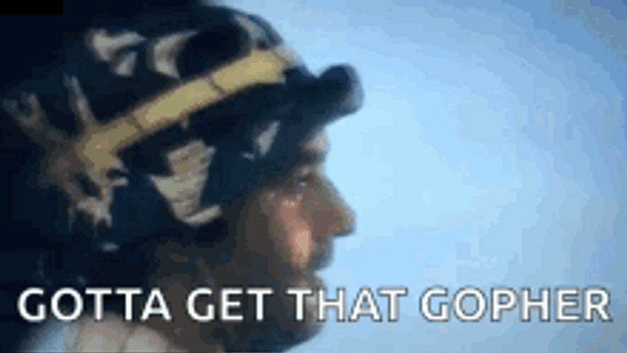Bill Murray Caddyshack Gotta Get That Gopher GIF