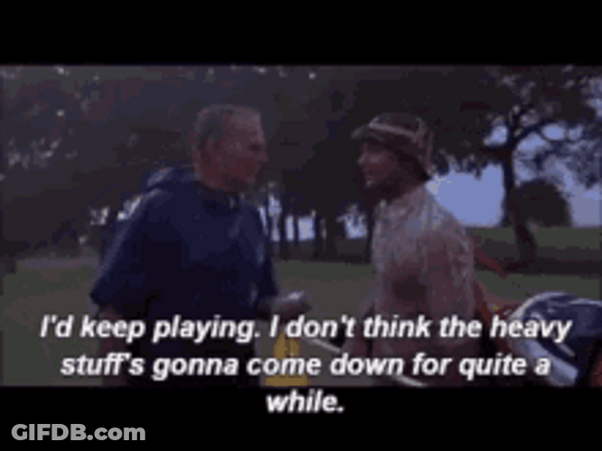 Bill Murray Caddyshack I'd Keep Playing GIF