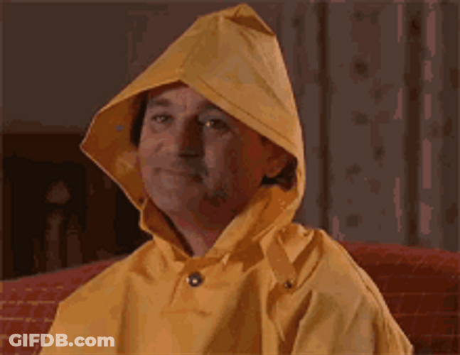 Bill Murray Caddyshack Laughing Alone GIF