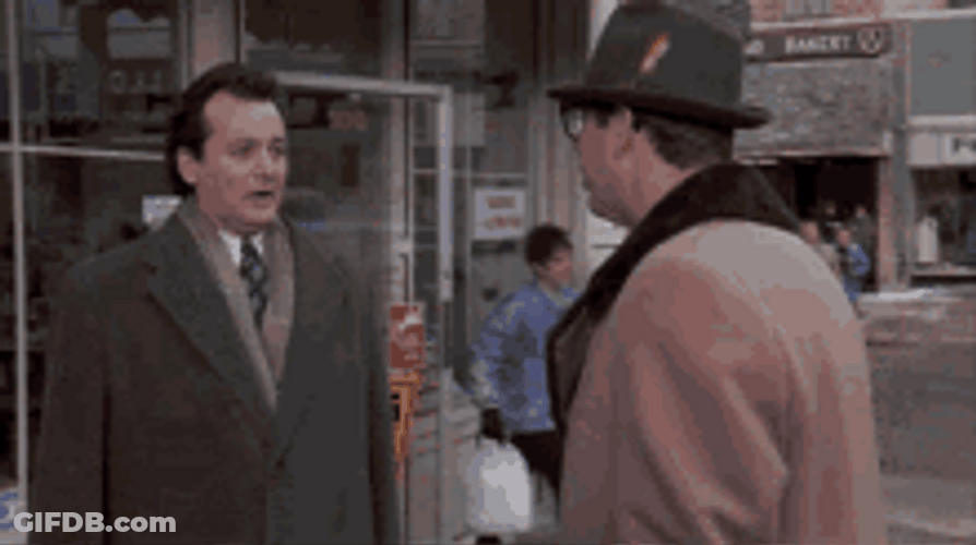 Bill Murray Caddyshack Punch Someone In Face GIF