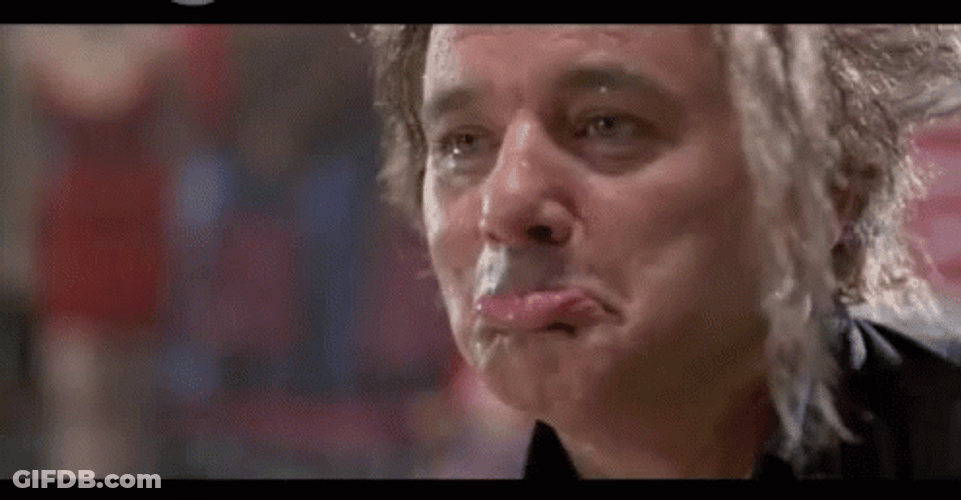 Bill Murray Duck Face GIF