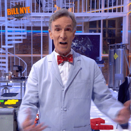 Bill Nye Mouthing The Word Science GIF