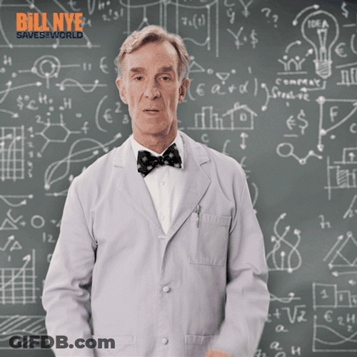 Bill Nye Shouting GIF