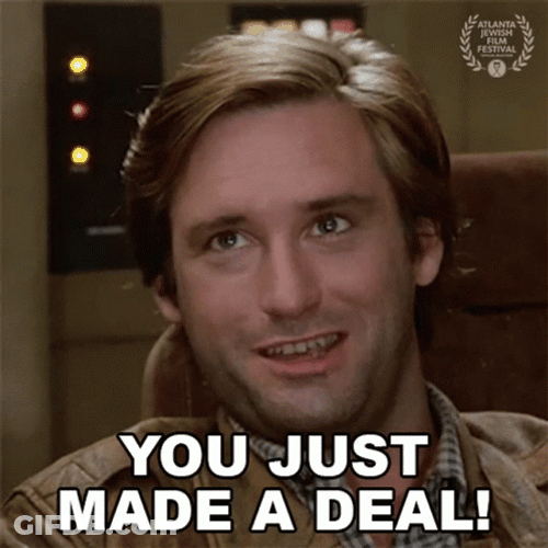 Bill Pullman Deal GIF