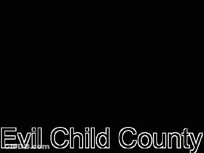 Billboard Girl Evil Child County GIF