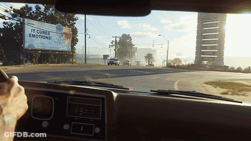 Billboard Saying It Cures Emotions GIF