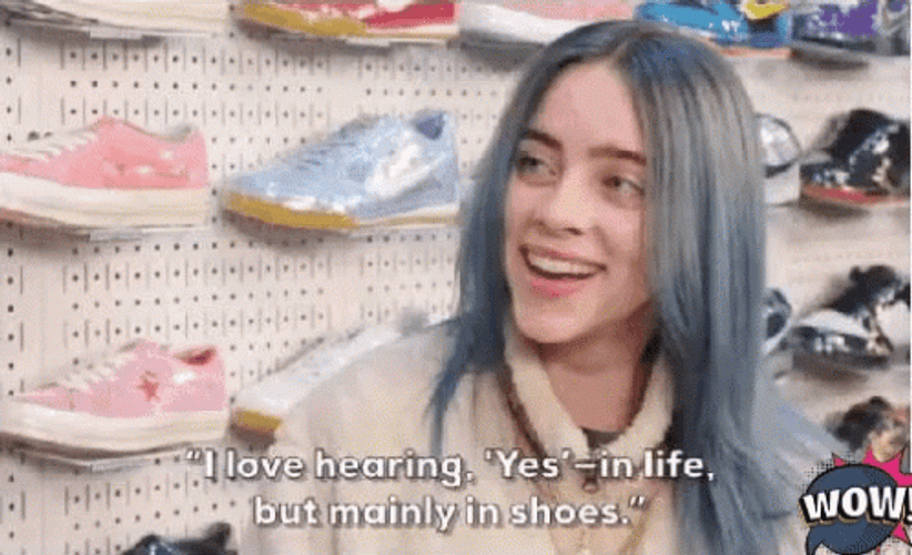 Billie Eilish Eyes Wide Shut GIF