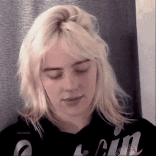 Billie Eilish Smirk GIF