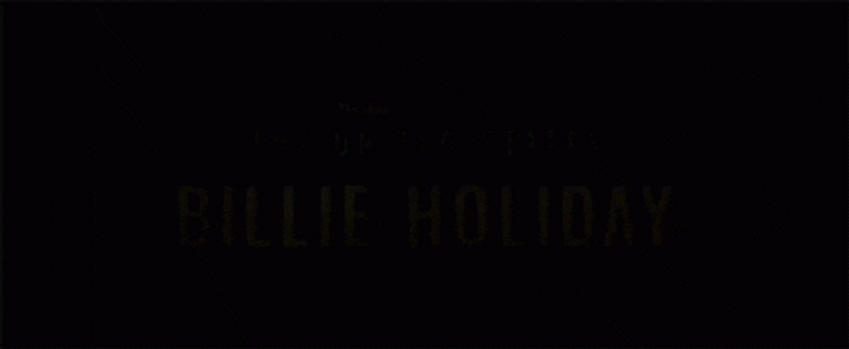 Billie Holiday Hulu Poster GIF