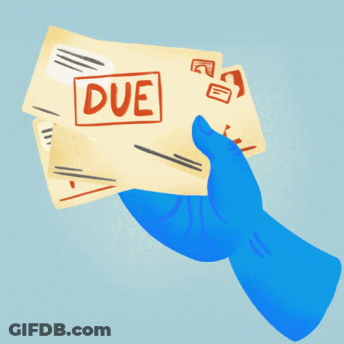 Bills Have Reached The Final Notice GIF