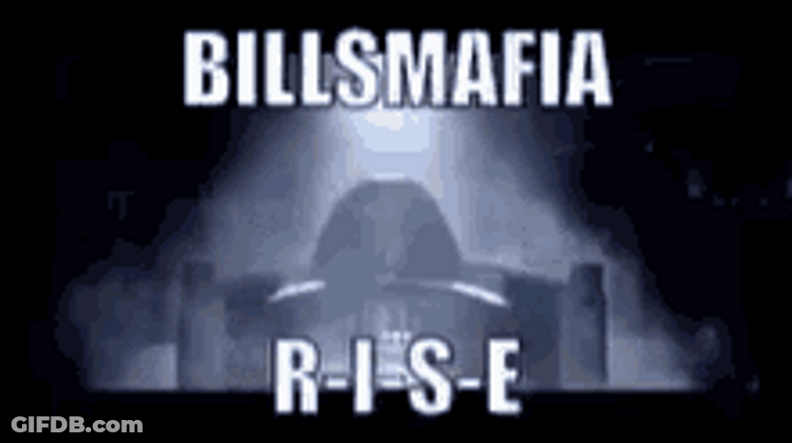 Bills Mafia Rise Rising Statue Meme GIF