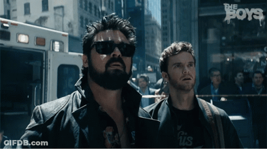 Billy Butcher Removes His Glasses GIF