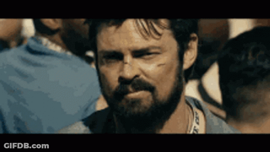 Billy Butcher Stares At Someone GIF