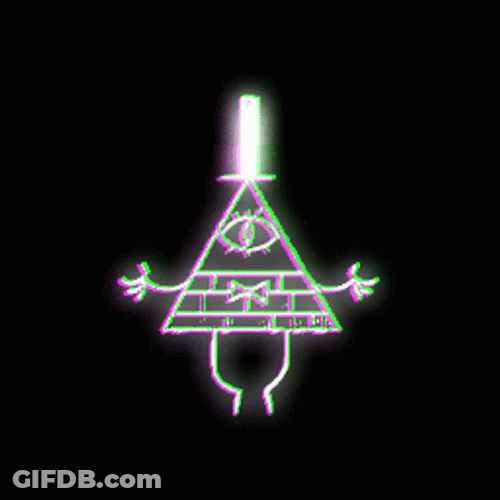 Billy Cipher In Gravity Falls Electric Power GIF