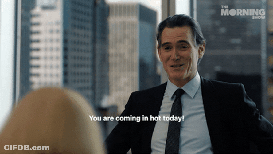 Billy Crudup Coming In Hot Today GIF