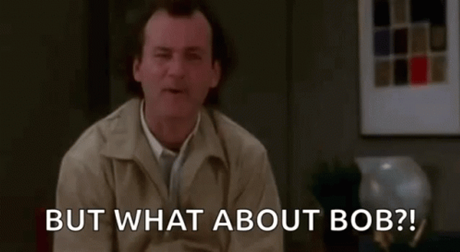 Billy Crystal Asking What About Bob GIF