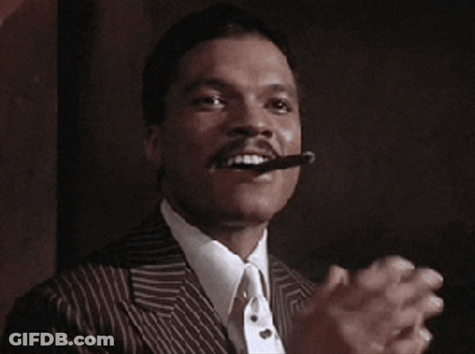 Billy Dee Williams Clapping Meme GIF